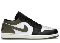 Jordan 1 Low Black Toe Medium Olive