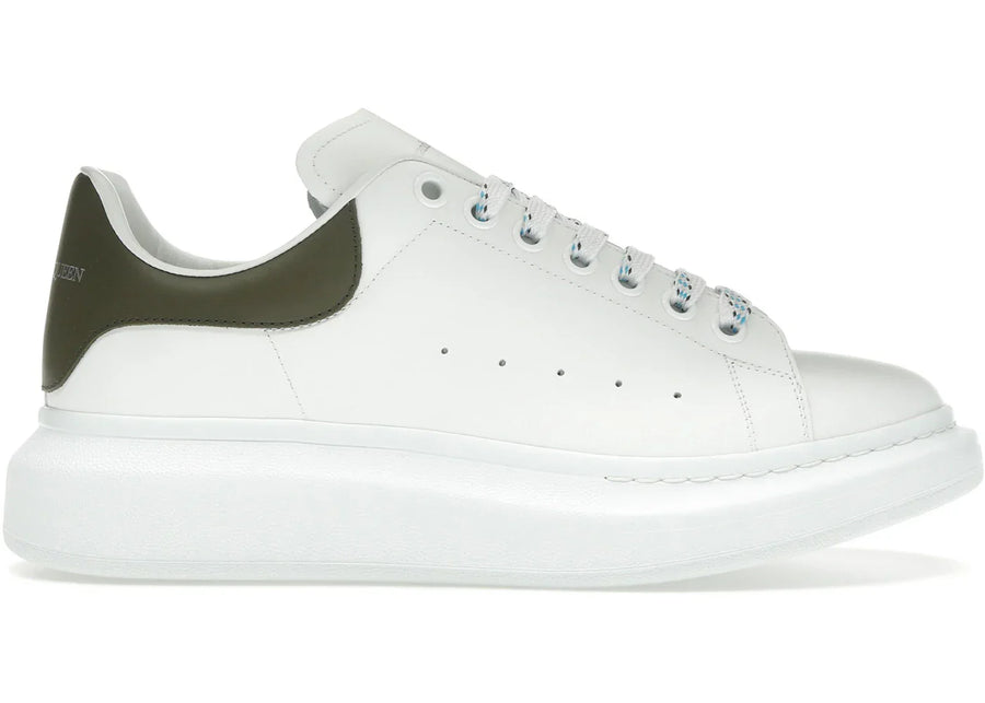 Alexander Mcqueen Oversized White Khaki