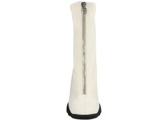Alexander Mcqueen Slim Tread Boot White Black (Women'S)