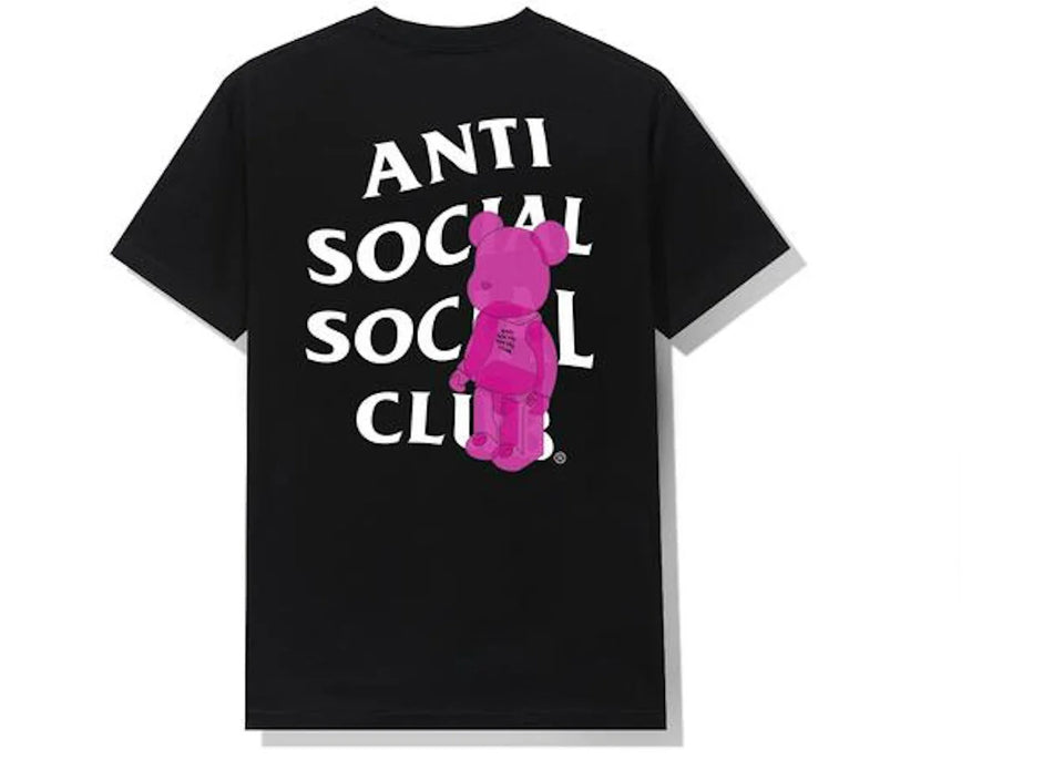 Anti Social Social Club Bearbrick T-Shirt Black