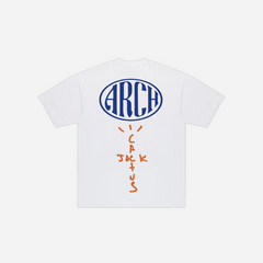 CJ x ARCH Paper Plane T-Shirt White