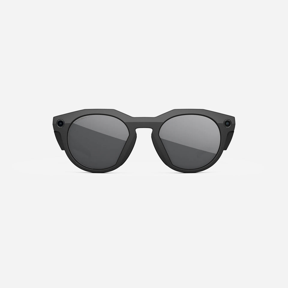 Oakley Meta HSTN Prizm Black Polarised Lens Black Frame AI Glasses