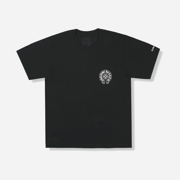 Chrome Hearts Horse Shoe Logo Pocket T-Shirt Black