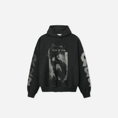 Fear Of God J.I.D God Does Like Ugly Heirophant Hoodie Black