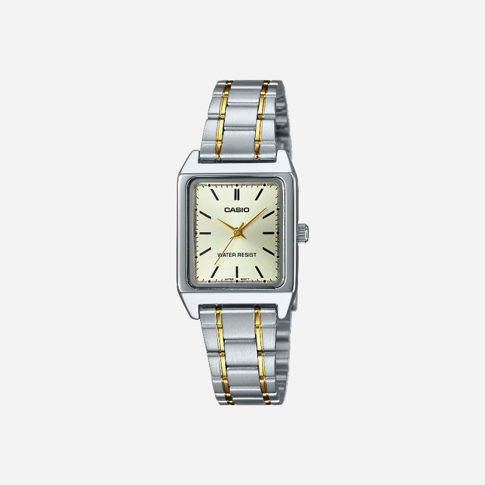 Casio Enticer Ladies Analog Gold Dial Women LTP-V007SG-9EUDF
