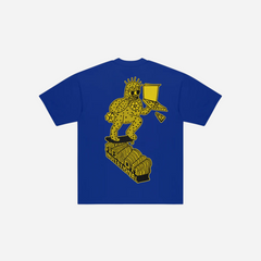 CJ x ARCH Cactus Skate T-Shirt Blue