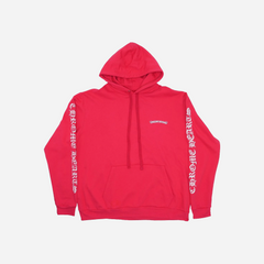 Chrome Hearts Red Hoodie Red White