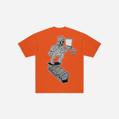 CJ x ARCH Cactus Skate T-Shirt Orange