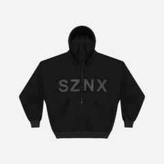 Yeezy by Kanye Black Zip Front SZNX Hoodie HD-10