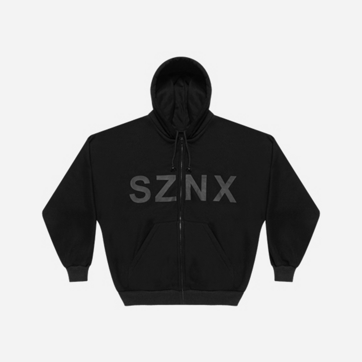 Yeezy by Kanye Black Zip Front SZNX Hoodie HD-10
