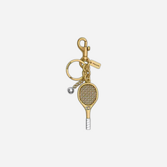 Coach Small Tennis Racket Bag Charm