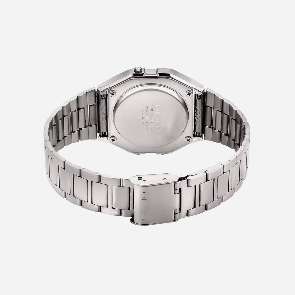 Casio Vintage Silver A158WA-1 Digital Unisex Watch
