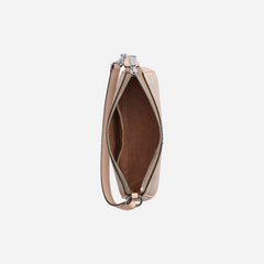 COACH Nolita 19 In Signature Canvas Silver/Sand/Taupe