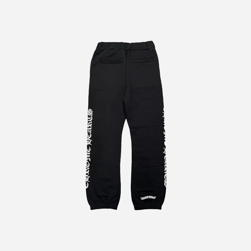 Chrome Hearts Logo Sweatpants Black