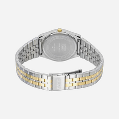 Casio MTP-B145SG-7AV White Gold Dial Stainless Steel Watch