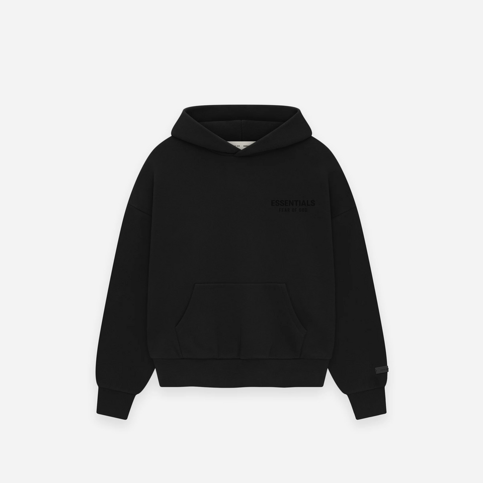 Fear Of God Essentials Classic Hoodie Vintage Black