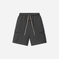 Fear Of God Essentials Fleece Cargo Basketball Short Iron Grey