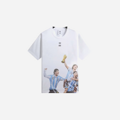 Kith x Adidas Messi Football World Cup Graphic T-Shirt White 2026