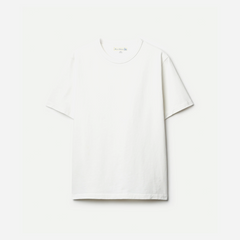 Merz B Schwanen 215 Loopwheeled Classic Fit Midweight T-Shirt White