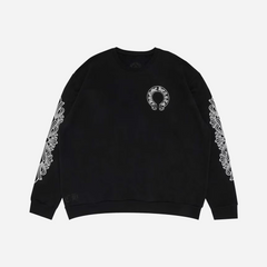 Chrome Hearts Horseshoe Crewneck Black