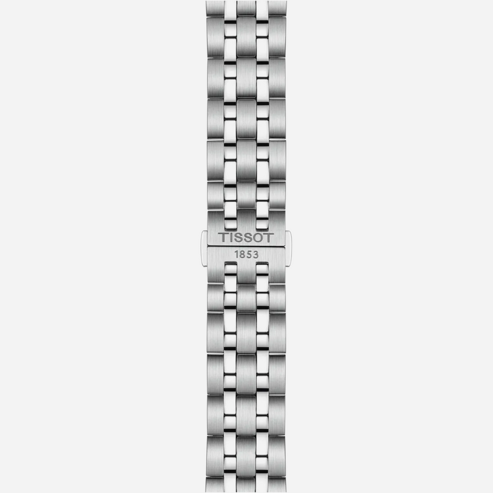 Tissot Classic Dream 40 mm Dauphine Dial Silver Stainless Steel Strap Watch