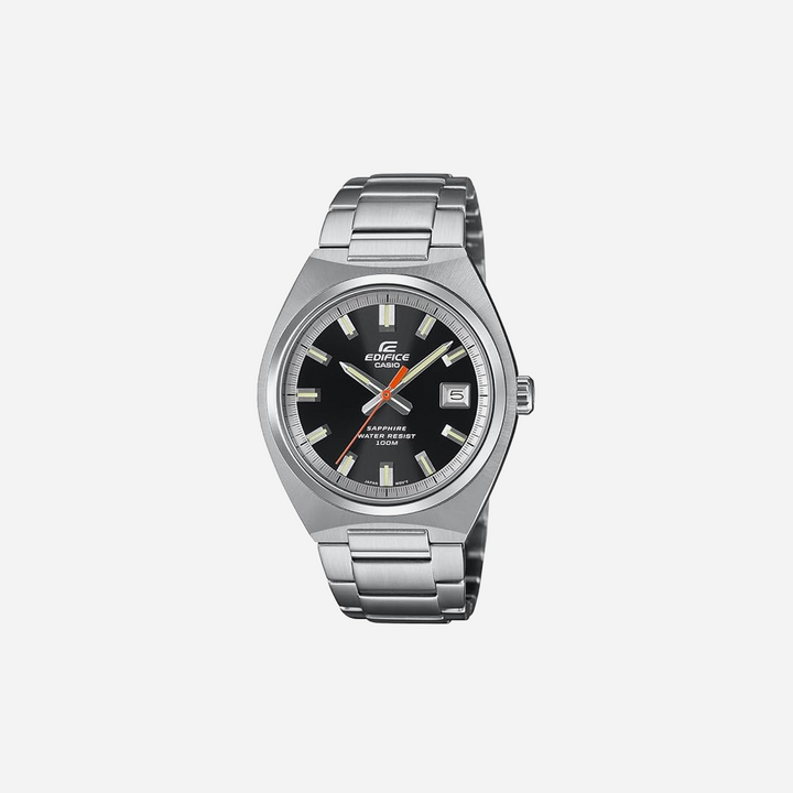 Casio Edifice EFB-109D-1AV 3 Hand Analog Black Dial Watch