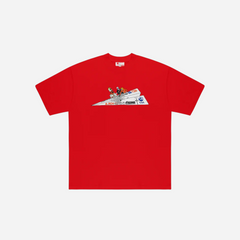 CJ x ARCH Paper Plane T-Shirt Red