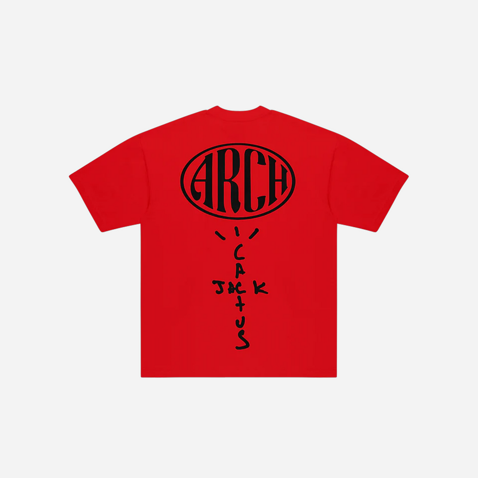 CJ x ARCH Paper Plane T-Shirt Red