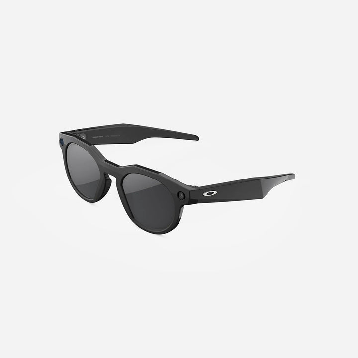 Oakley Meta HSTN Prizm Black Polarised Lens Black Frame AI Glasses