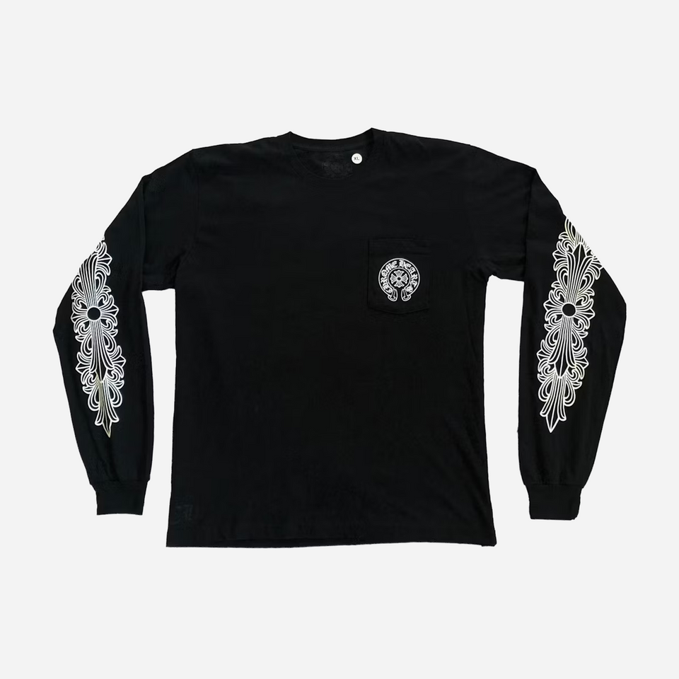 Chrome Hearts Miami Exclusive Long Sleeve T-Shirt Black