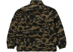 Bape 1St Camo Reversible Down Jacket Green