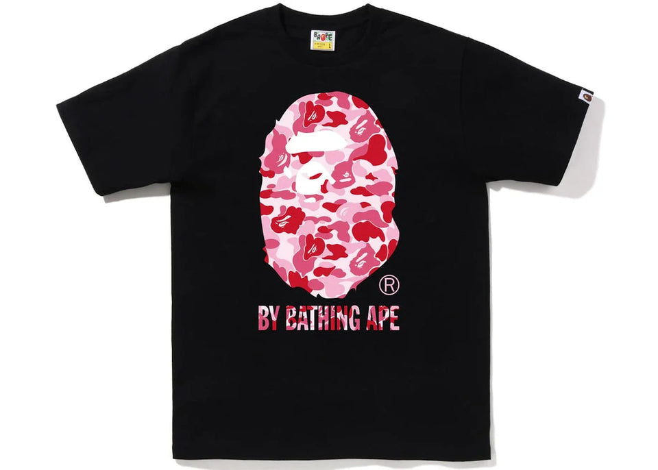 Bape Abc Camo By Bathing Ape T-Shirt Black/Pink