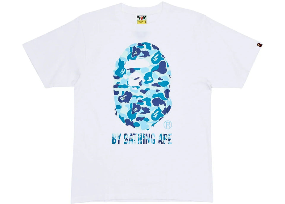 Bape Abc Camo By Bathing Ape T-Shirt White/Blue