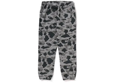 Bape Heather Gray Camo Sweatpants Gray