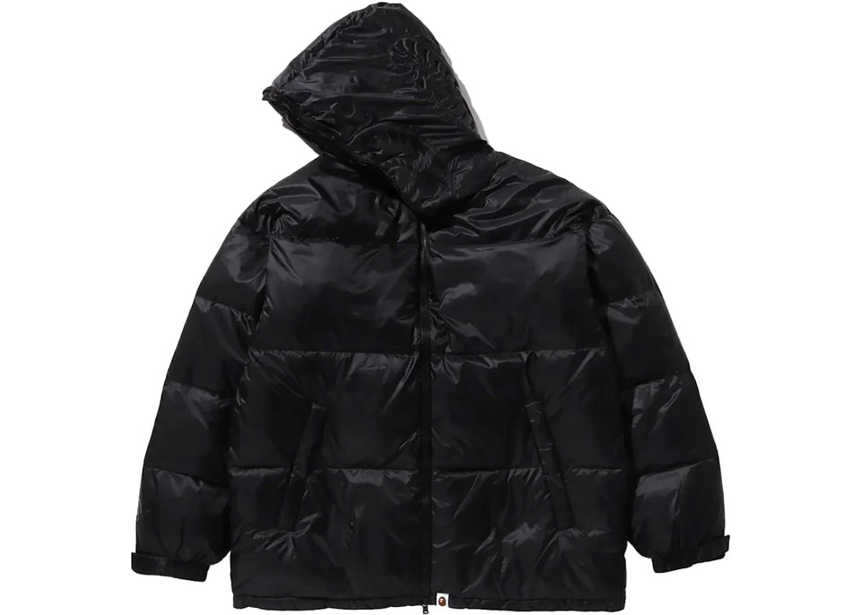 Bape Shark Relaxed Fit Down Jacket Black