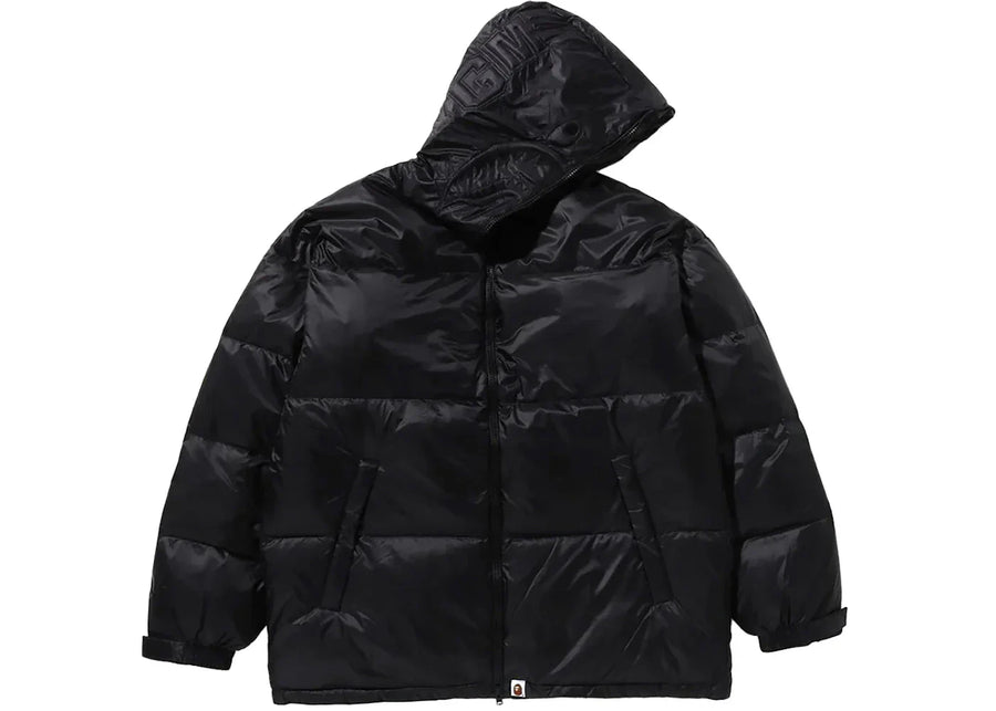 Bape Shark Relaxed Fit Down Jacket Black