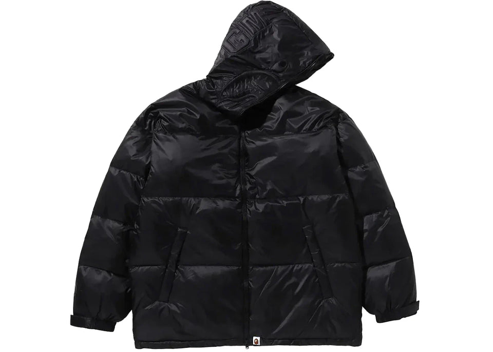 Bape Shark Relaxed Fit Down Jacket Black