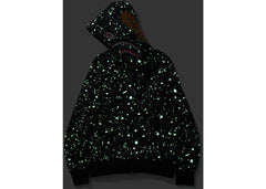 Bape Space Camo Shark Wgm Full-Zip Hoodie Black