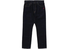 Bape Sta Ape Head Regular Fit Denim Pants Indigo