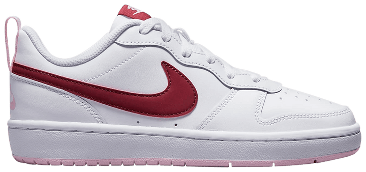 Nike Court Borough Low 2 GS White Dark Beetroot