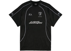 Balenciaga Automobil Lamborghini Oversized Soccer T-Shirt Black