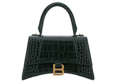 Balenciaga Bottle S Hourglass Top Handle Bag Green