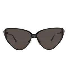 Balenciaga Cat Eye Sunglasses Black/Black/Grey (BB0191S-30011959-001)
