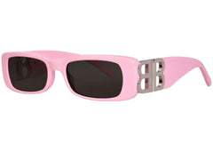 Balenciaga Rectangle Sunglasses Pink (BB0096S 012)