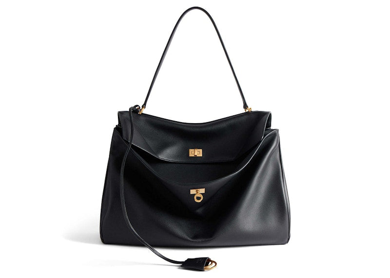 Balenciaga Rodeo Large Handbag Black