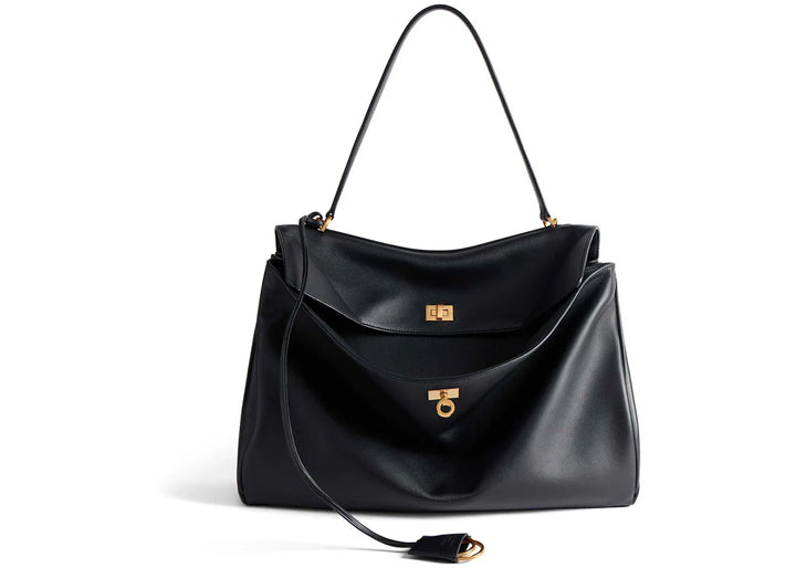 Balenciaga Rodeo Large Handbag Black