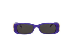 Balenciaga Square Rectangle Sunglasses Violet/Gold/Grey (BB0096S-30008871-004)