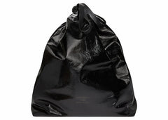 Balenciaga Trash Bag Large Pouch Black