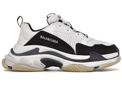 Balenciaga Triple S White Black