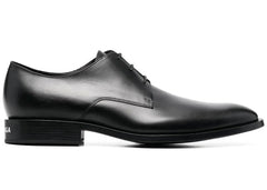 Balenciaga Wallstreet Almond-Toe Derby Shoe Black